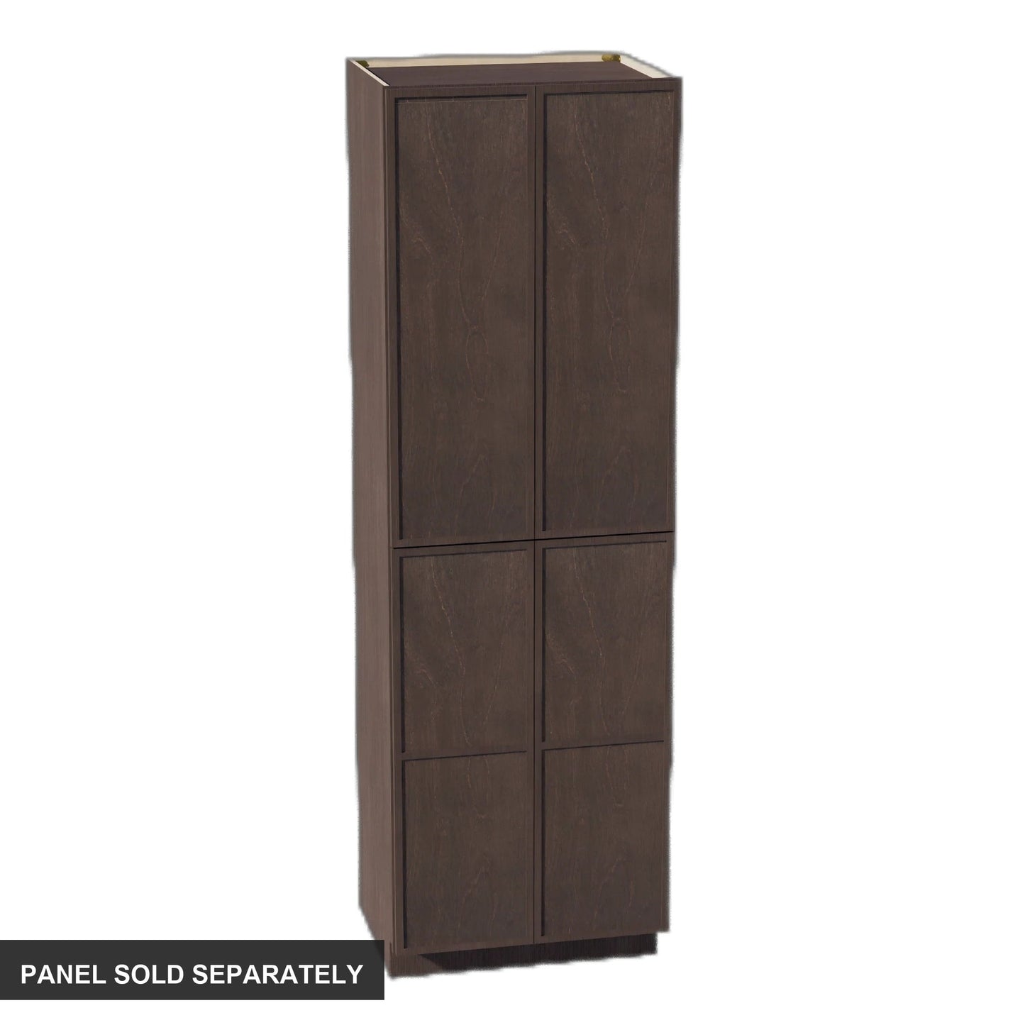 Slim Shaker Tall Pantry Cabinet 36" (TP3696) · Slim - Mocha - Product