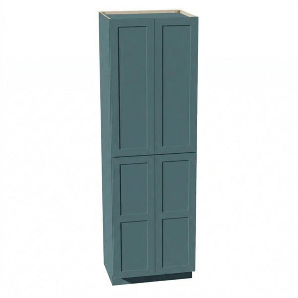 Shaker Tall Pantry Cabinet 36" (TP3696) · Tallis - Fairy Green - Hero