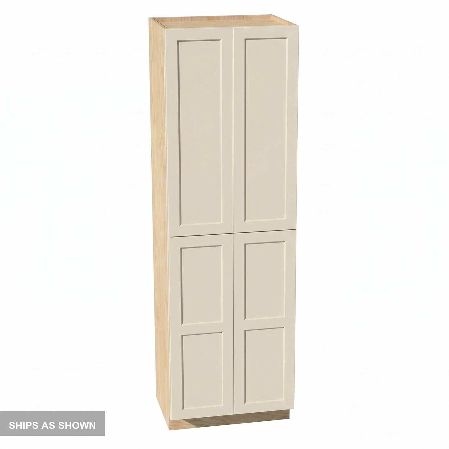 Shaker Tall Pantry Cabinet 36" (TP3696) · Tallis - Swan White - Flat Pack