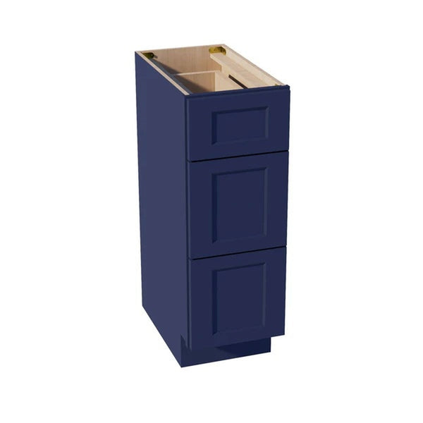 Shaker Vanity Drawer Cabinet 12" (VDB1221) · Ardelle in Blue