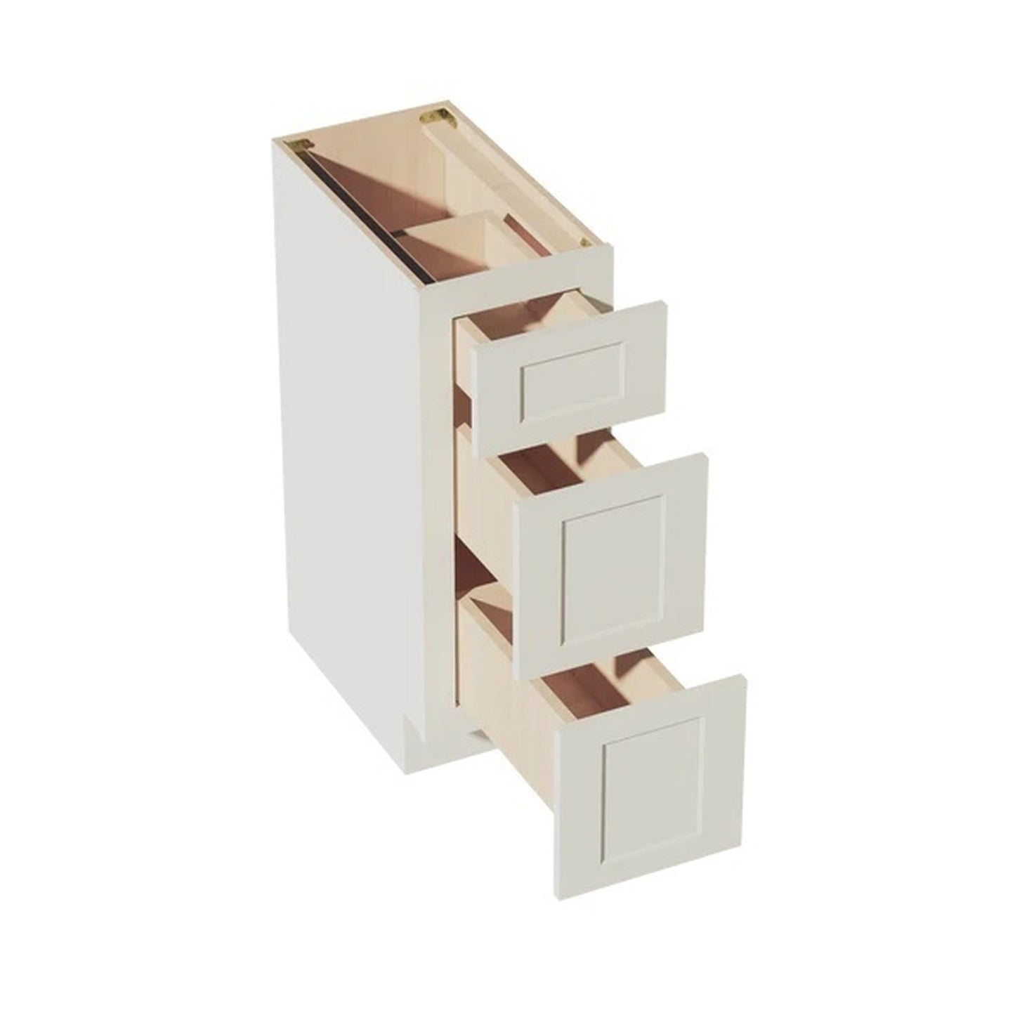 Quik Cabinets VDB1221 Tallis Swan White - Interior