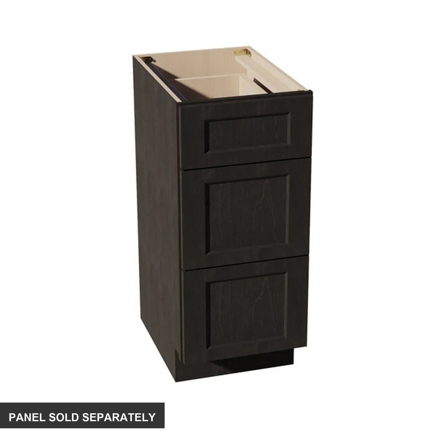 Shaker Vanity Drawer Cabinet 15" (VDB1521) · Ardelle - Charcoal - Product