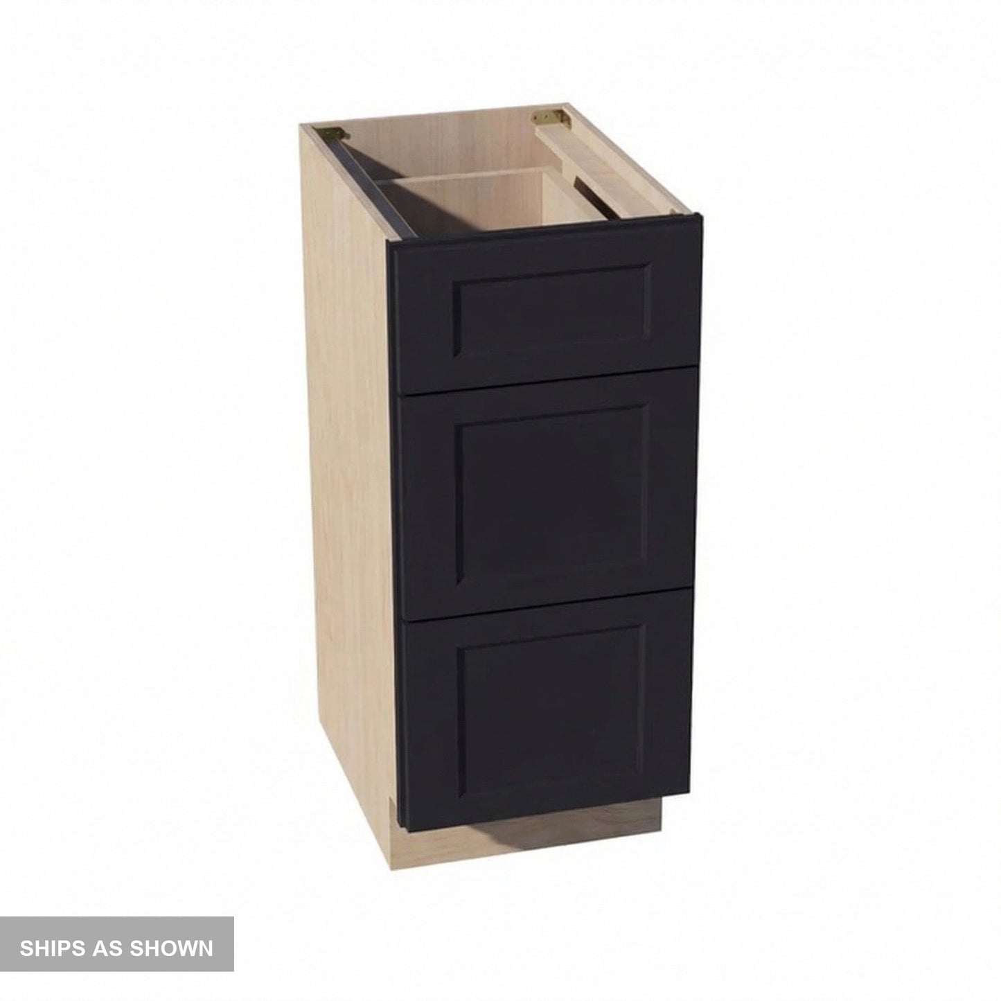 Quik Cabinets VDB1521 Ardelle Ebony - Flatpack