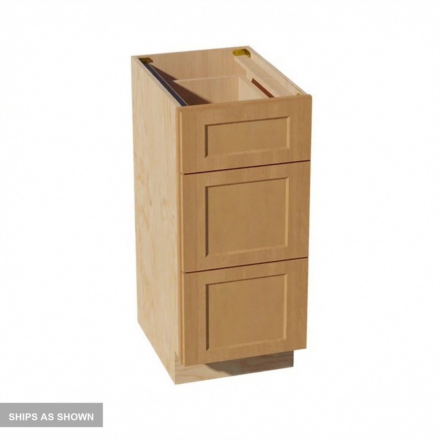 Shaker Vanity Drawer Cabinet 15" (VDB1521) · Ardelle - Timber - Flat Pack