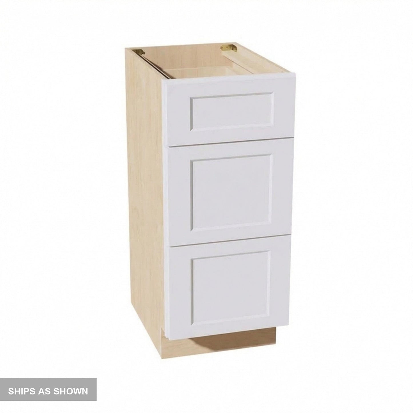 Quik Cabinets VDB1521 Ardelle White - Flatpack