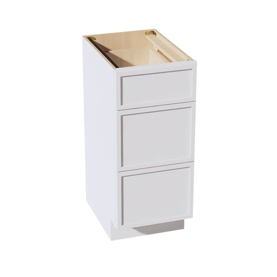 Slim Shaker Vanity Drawer Cabinet 15" (VDB1521) · Slim