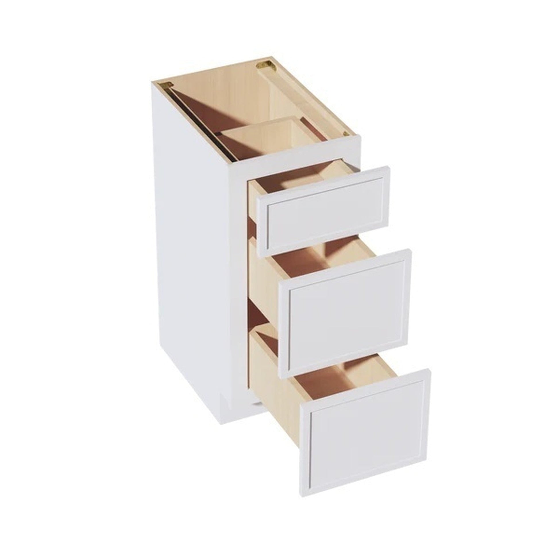 Slim Shaker Vanity Drawer Cabinet 15" (VDB1521) · Slim