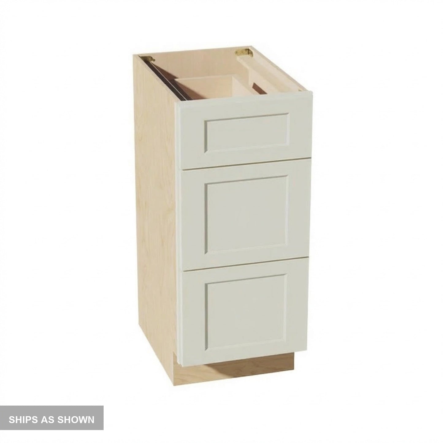 Quik Cabinets VDB1521 Tallis Swan White - Flatpack