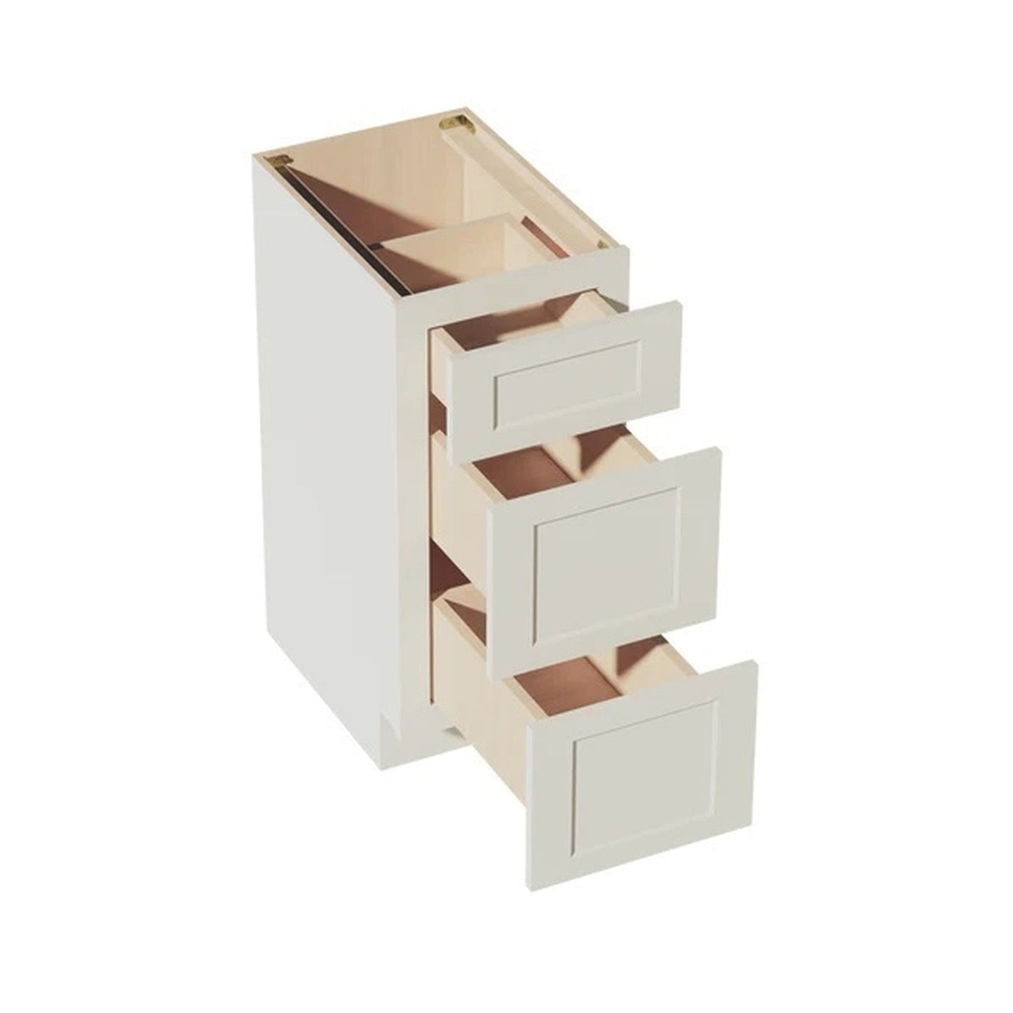 Quik Cabinets VDB1521 Tallis Swan White - Interior