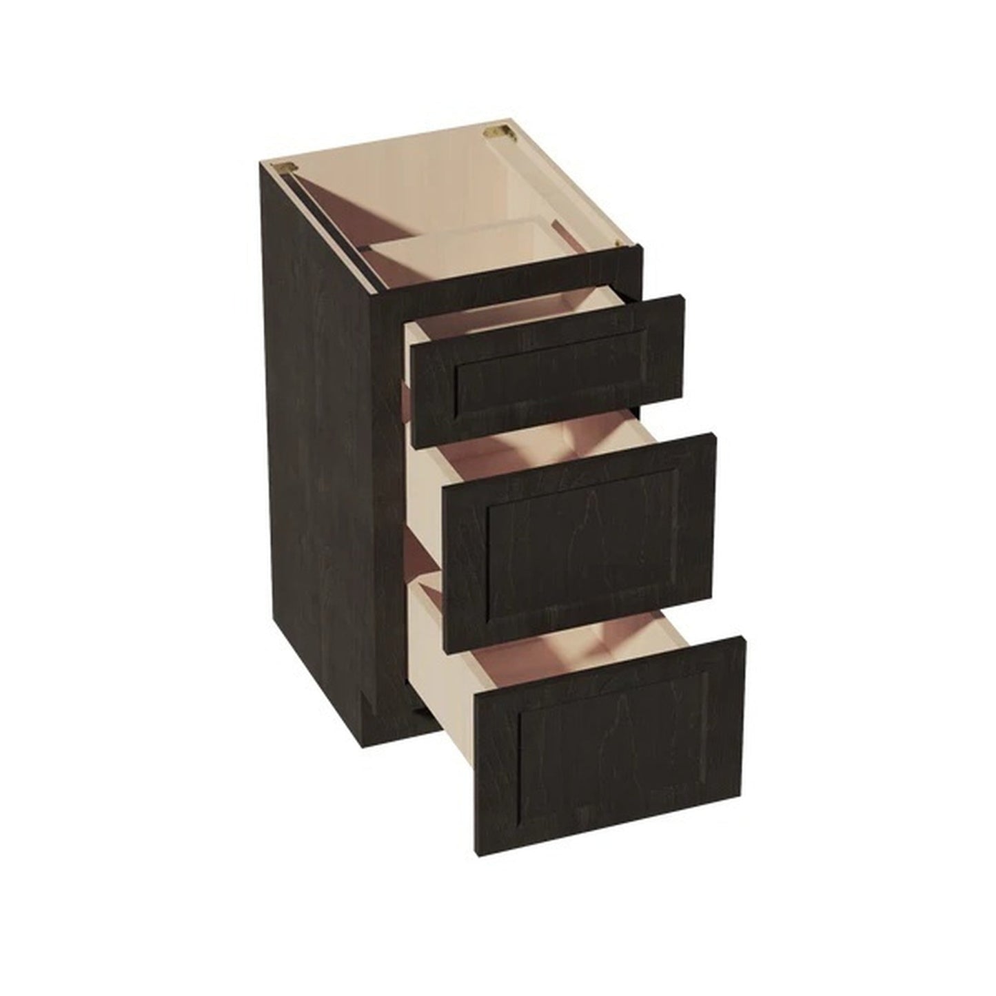 Quik Cabinets VDB1821 Ardelle Charcoal - Interior