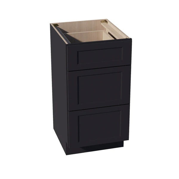 Shaker Vanity Drawer Cabinet 18" (VDB1821) · Ardelle - Ebony - Hero