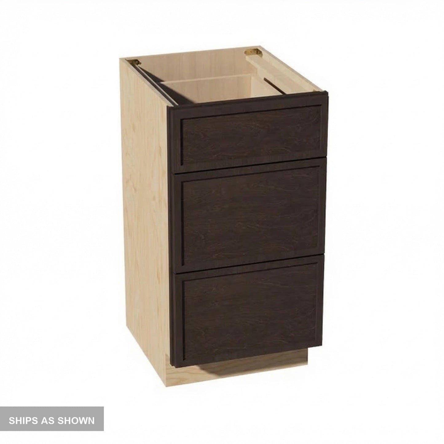 Quik Cabinets VDB1821 Slim Mocha - Flatpack