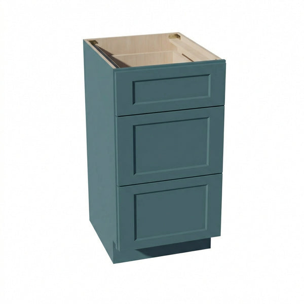 Shaker Vanity Drawer Cabinet 18" (VDB1821) · Tallis in Fairy Green