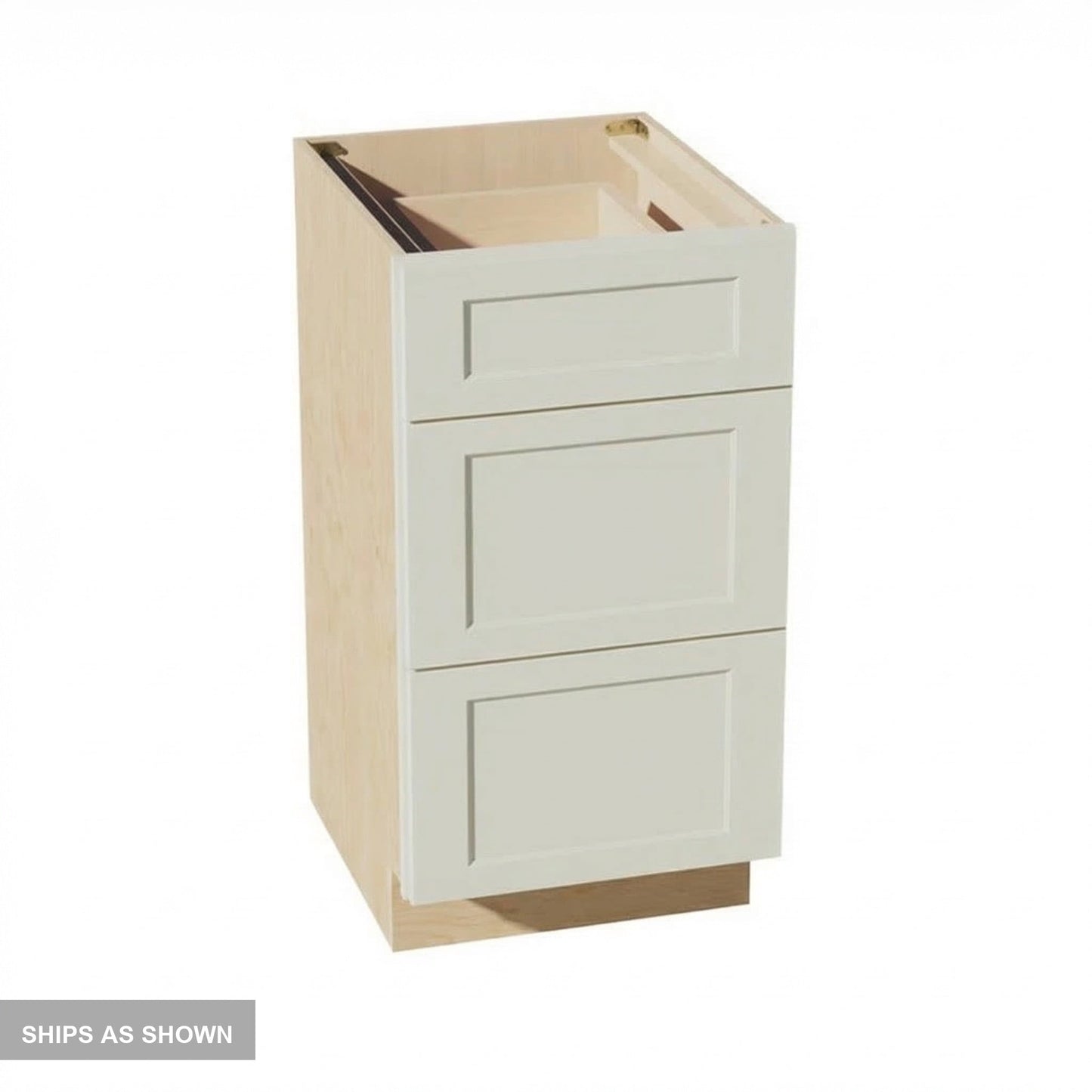 Quik Cabinets VDB1821 Tallis Swan White - Flatpack