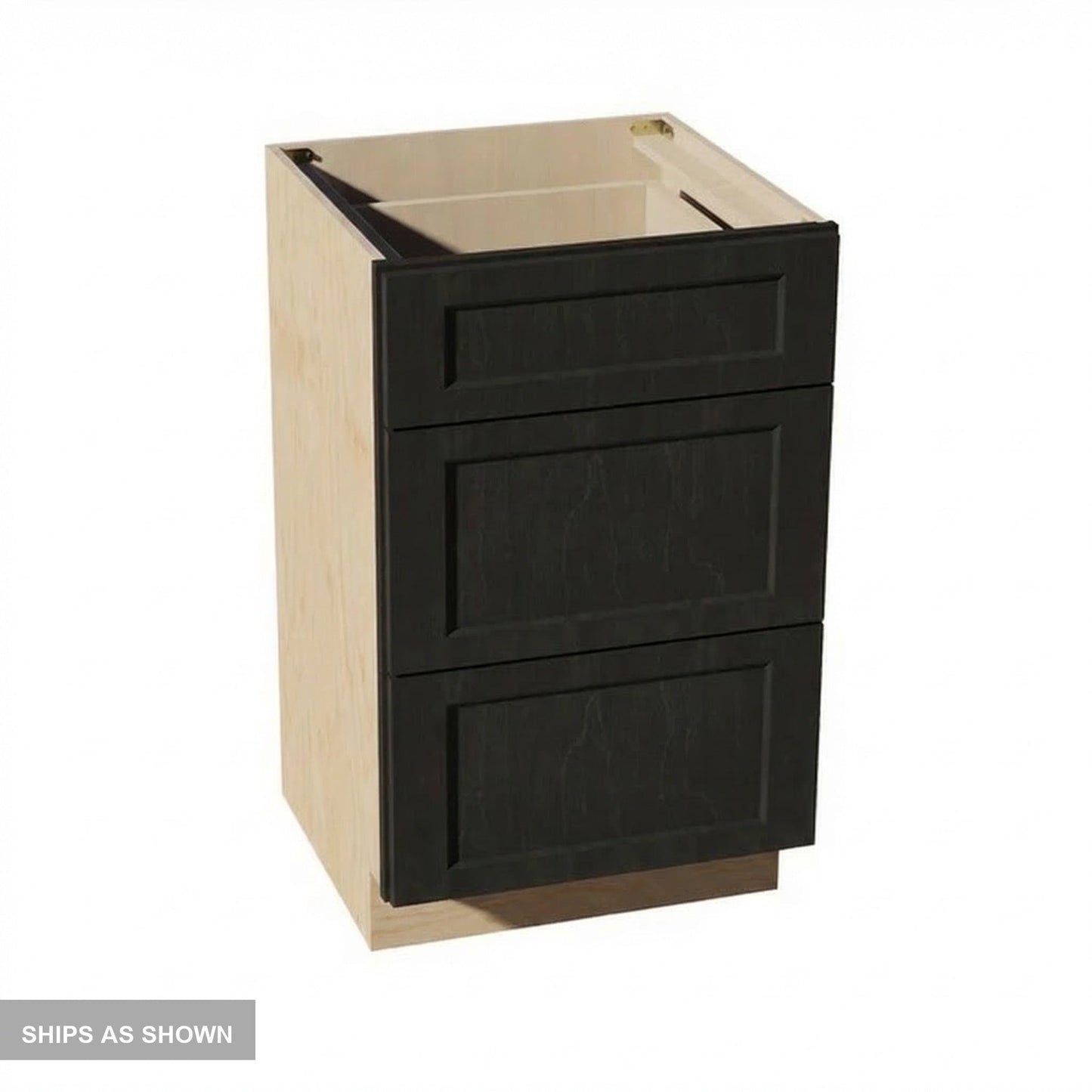 Shaker Vanity Drawer Cabinet 21" (VDB2121) · Ardelle - Charcoal - Flat Pack