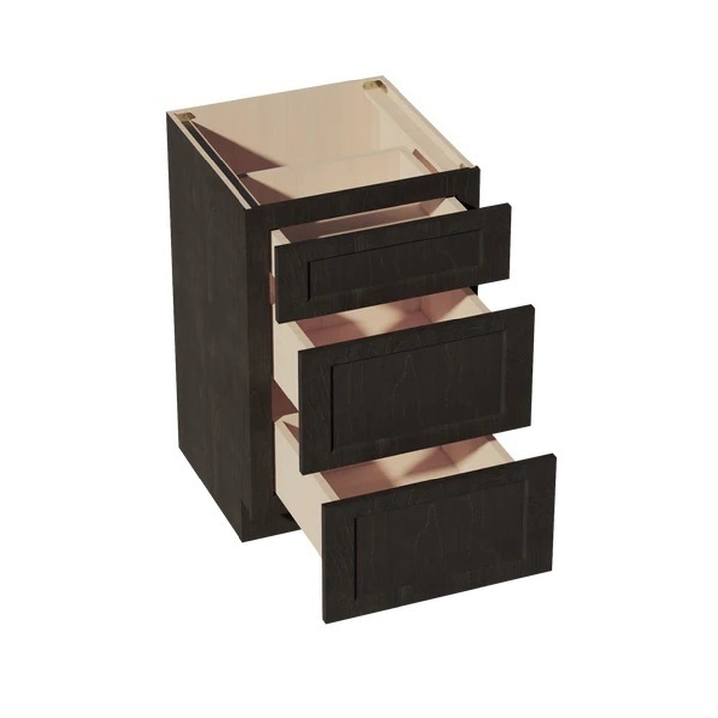 Quik Cabinets VDB2121 Ardelle Charcoal - Interior