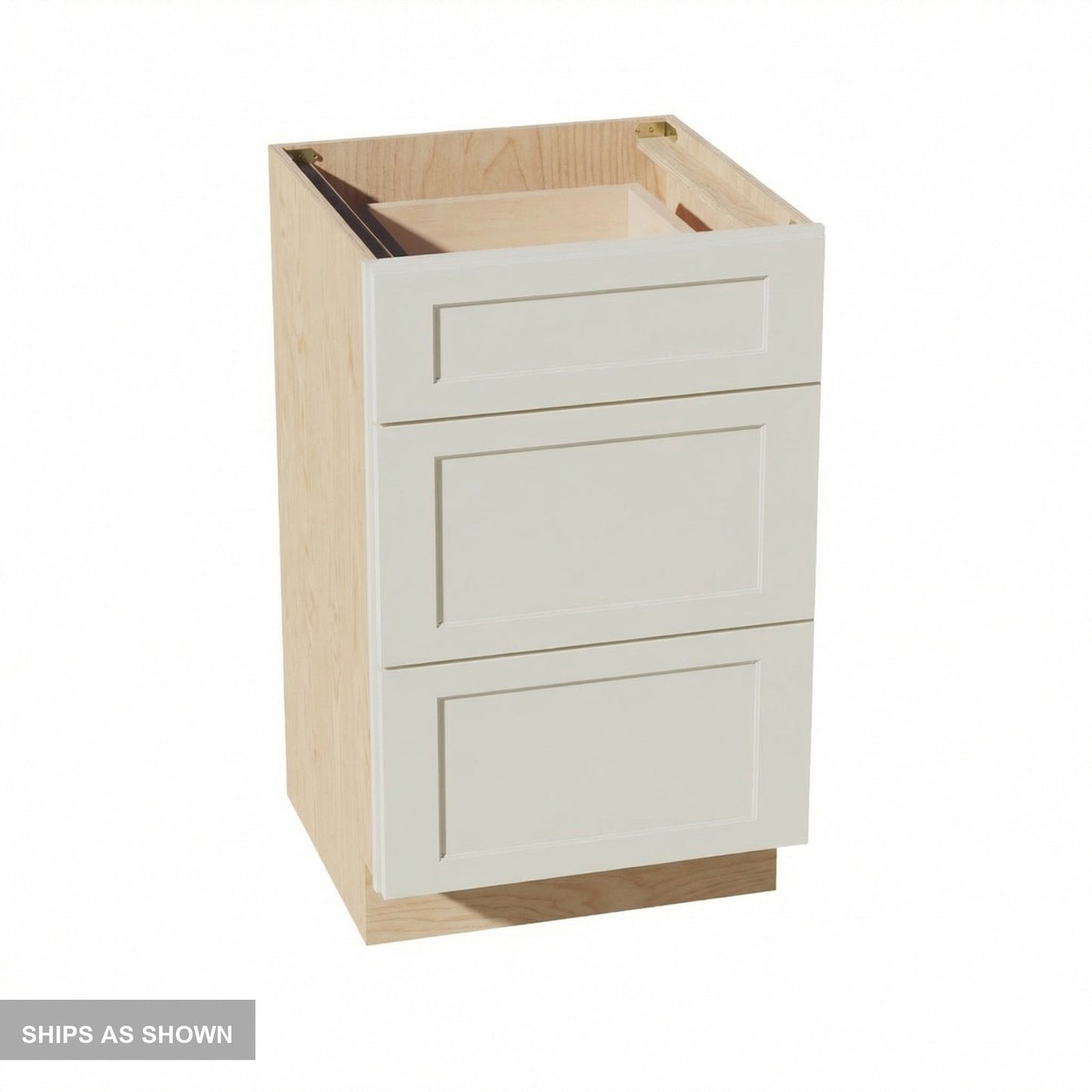Quik Cabinets VDB2121 Tallis Swan White - Flatpack