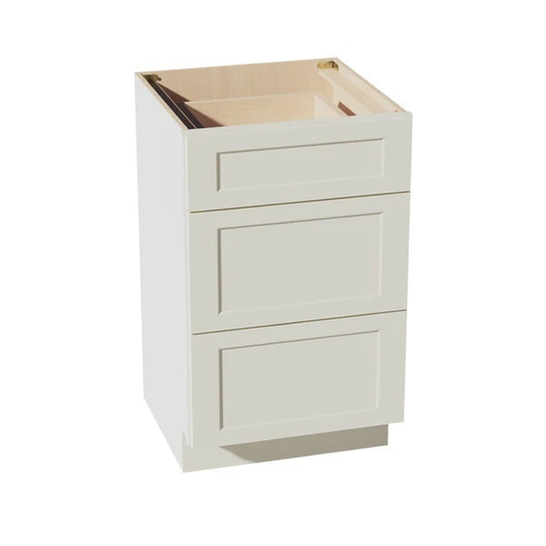 Shaker Vanity Drawer Cabinet 21" (VDB2121) · Tallis - Swan White - Hero