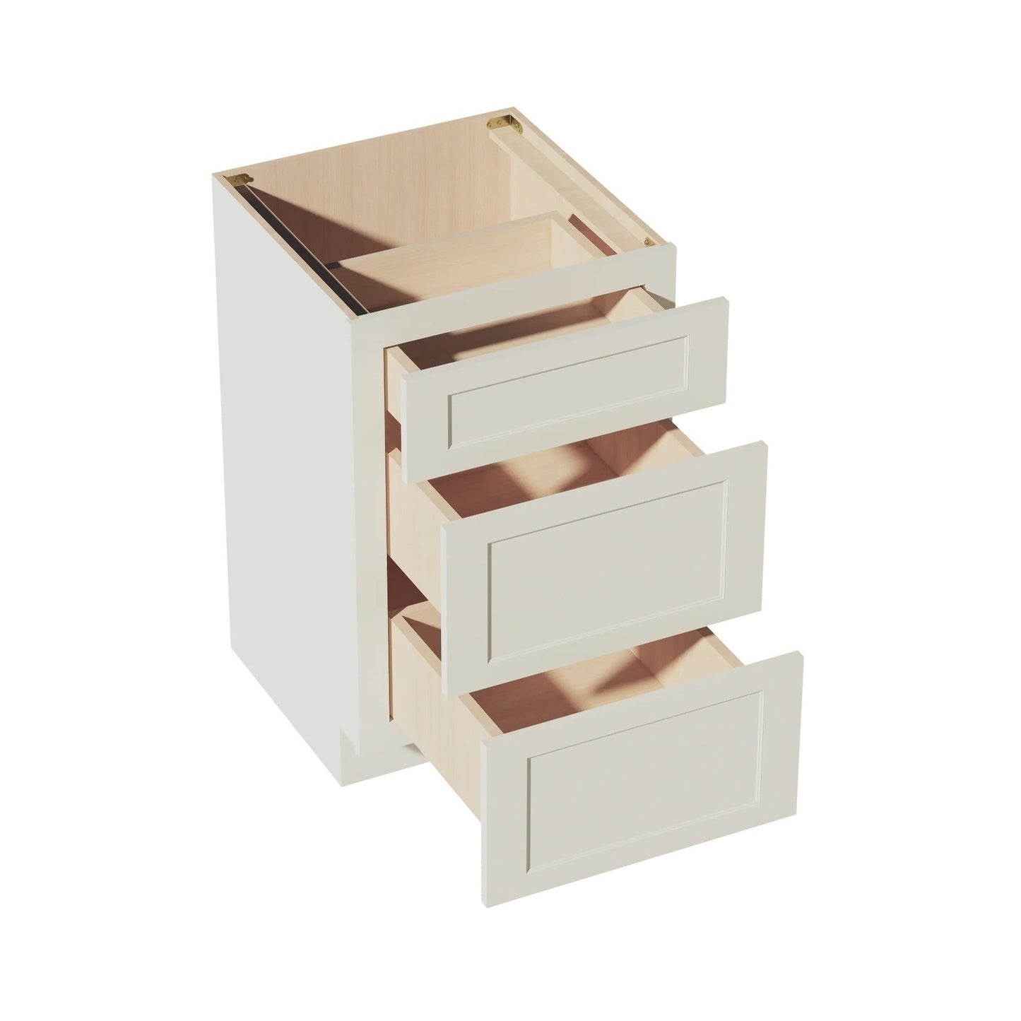 Quik Cabinets VDB2121 Tallis Swan White - Interior