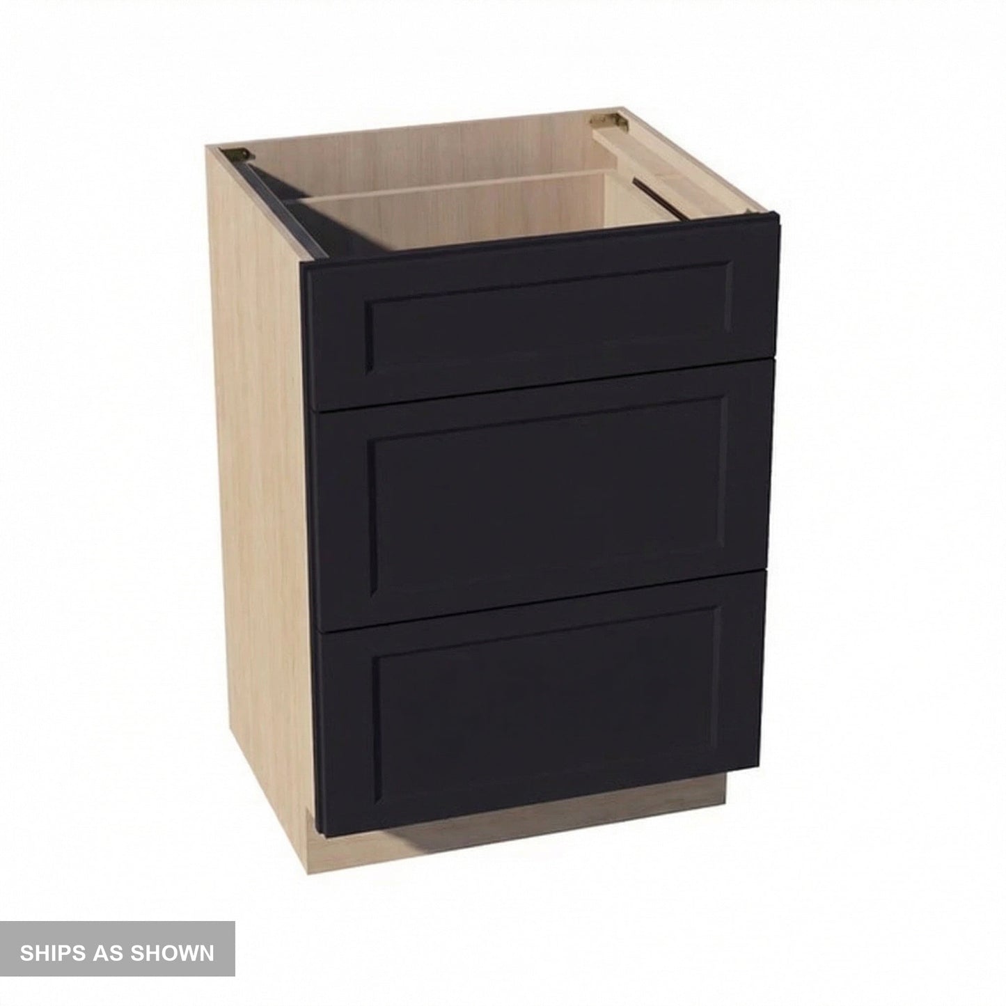 Quik Cabinets VDB2421 Ardelle Ebony - Flatpack