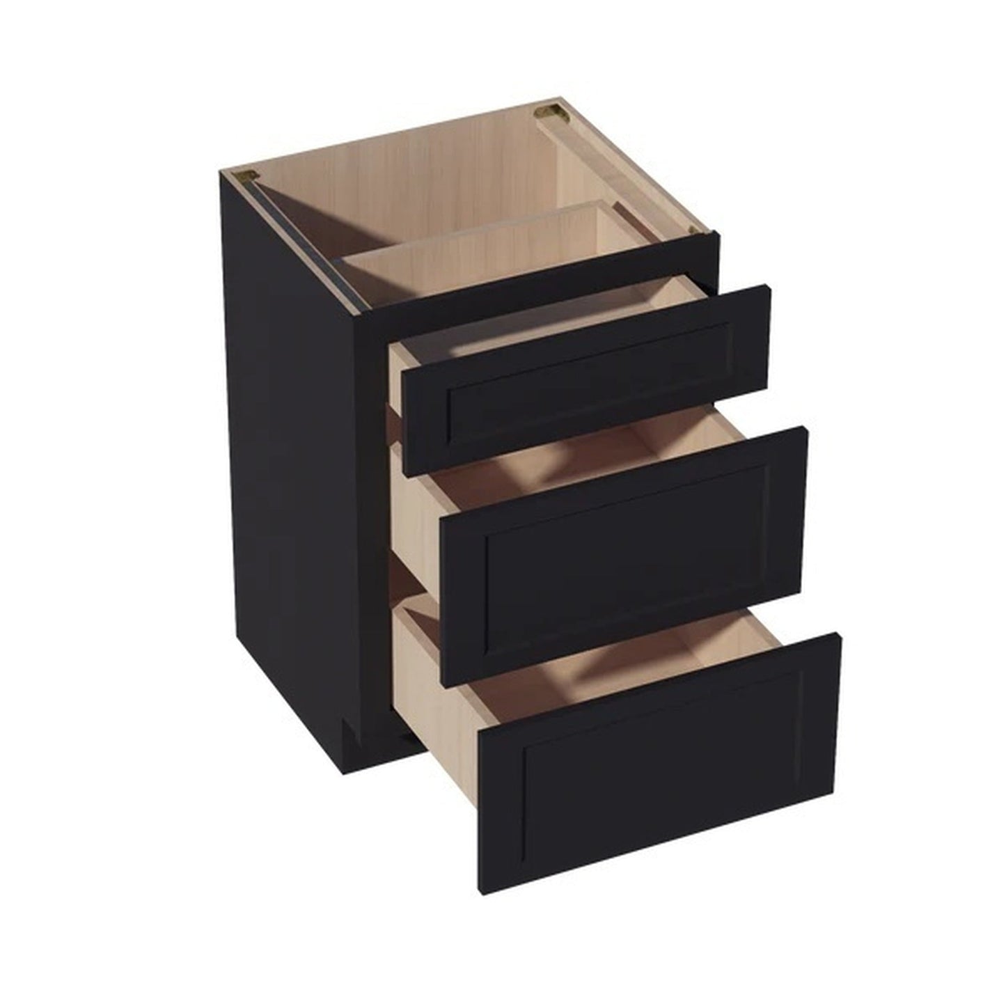 Quik Cabinets VDB2421 Ardelle Ebony - Interior