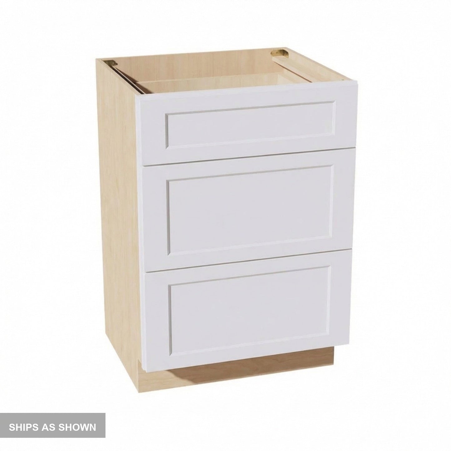 Quik Cabinets VDB2421 Ardelle White - Flatpack