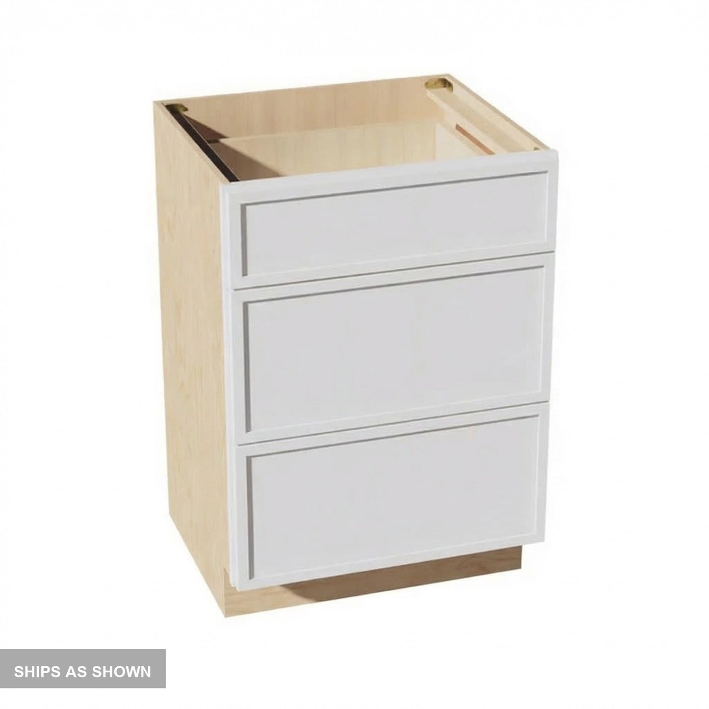 Quik Cabinets VDB2421 Slim Frost - Flatpack
