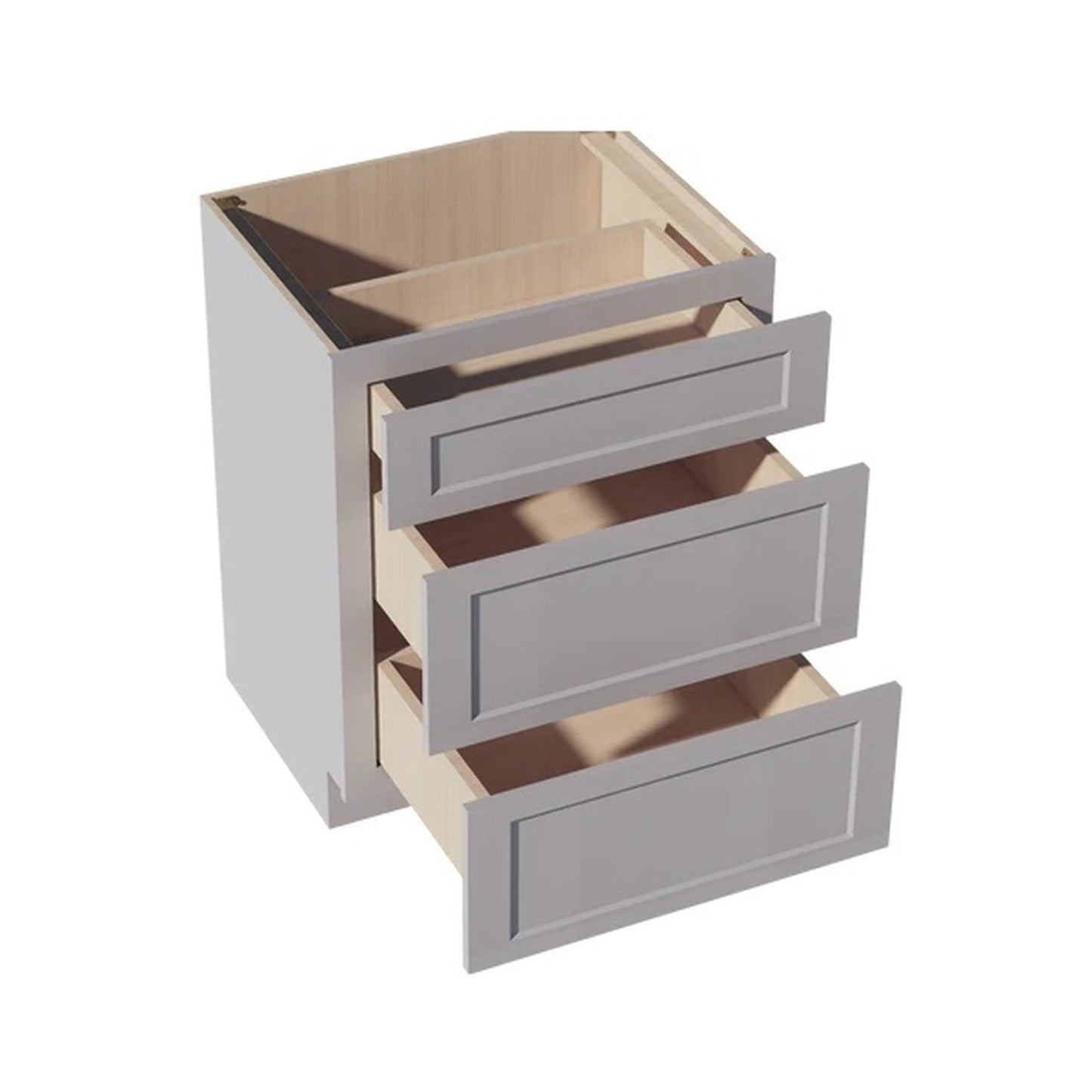 Shaker Vanity Drawer Cabinet 27" (VDB2721) · Ardelle - Ash - Interior