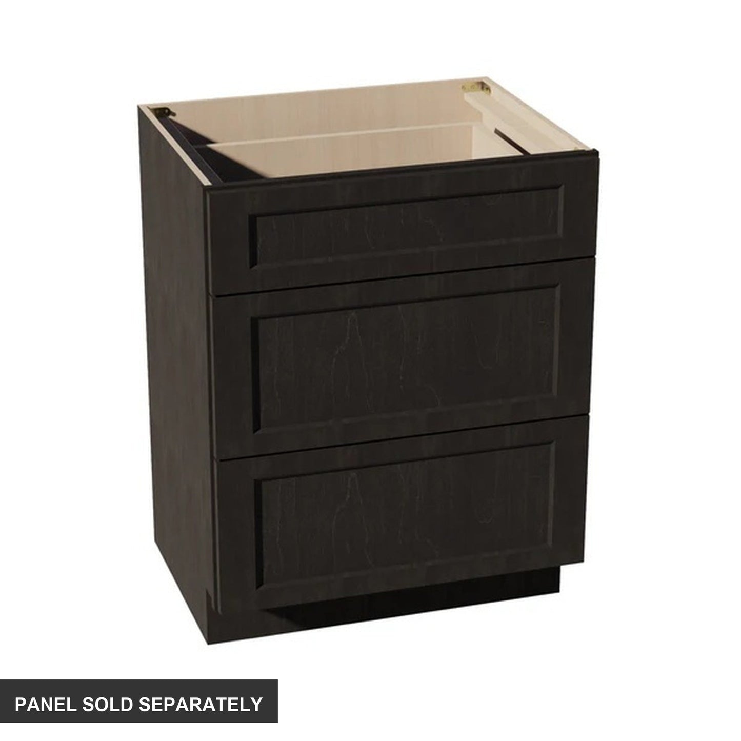 Shaker Vanity Drawer Cabinet 27" (VDB2721) · Ardelle - Charcoal - Product