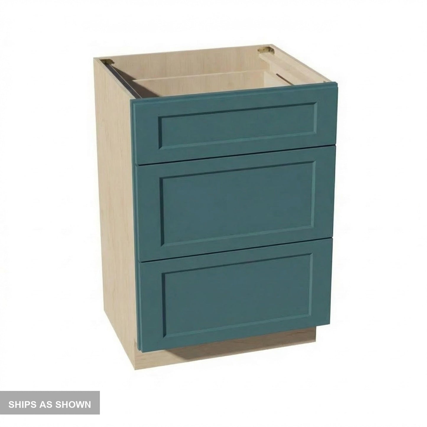 Shaker Vanity Drawer Cabinet 27" (VDB2721) · Tallis - Fairy Green - Flat Pack