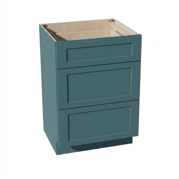 Shaker Vanity Drawer Cabinet 27" (VDB2721) · Tallis - Fairy Green - Hero
