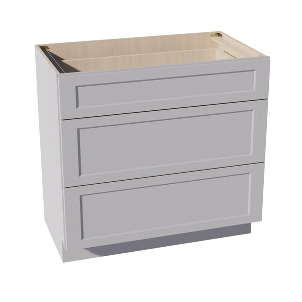 Shaker Vanity Drawer Cabinet 36" (VDB3621) · Ardelle in Ash