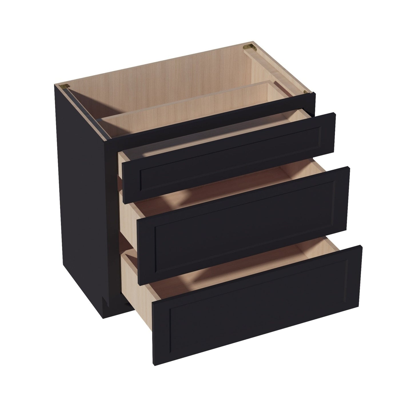 Quik Cabinets VDB3621 Ardelle Ebony - Interior