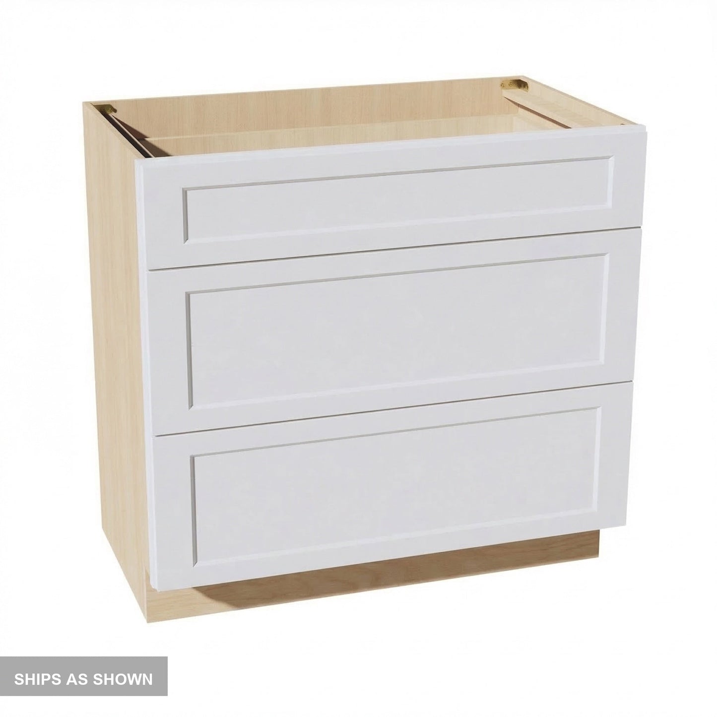 Quik Cabinets VDB3621 Ardelle White - Flatpack