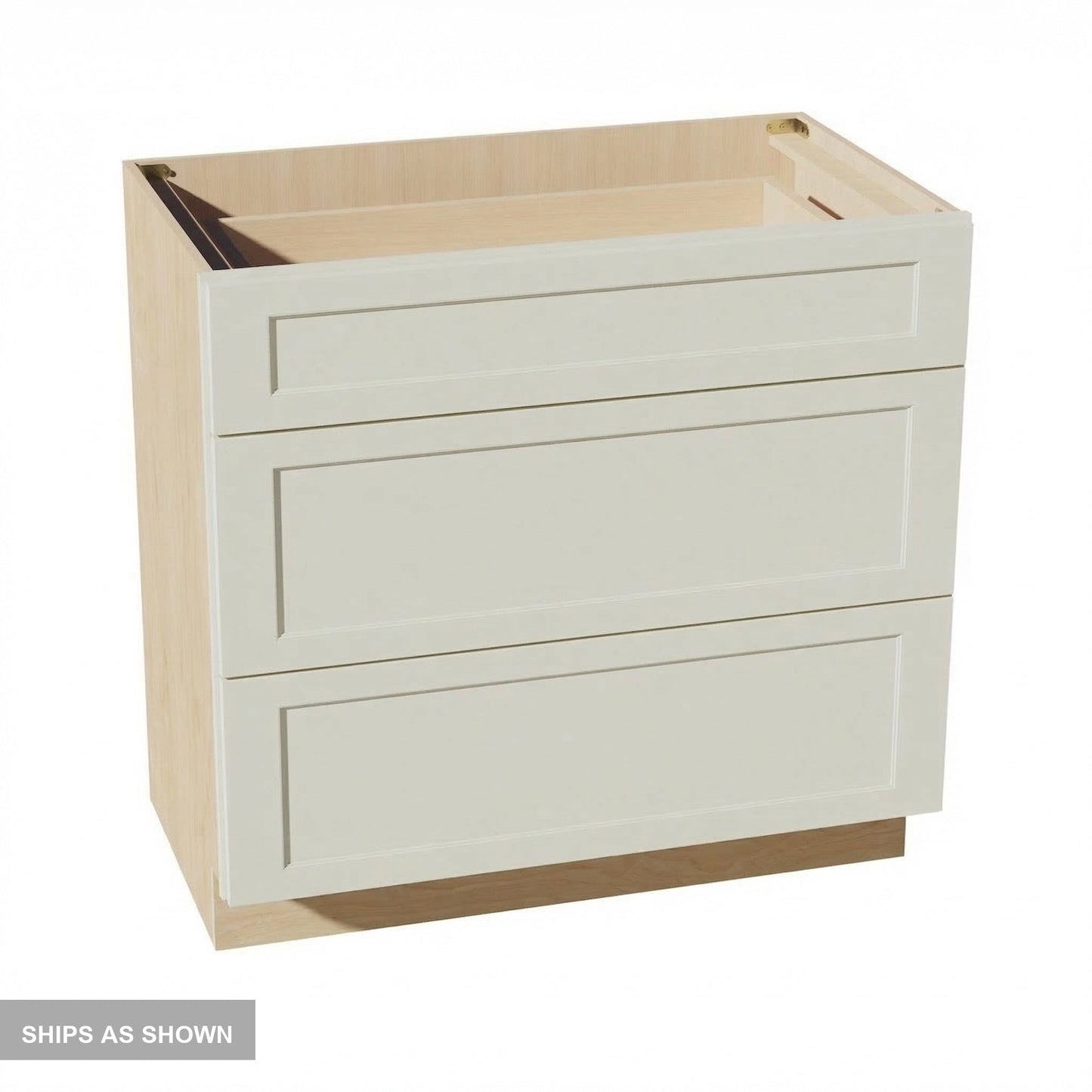 Quik Cabinets VDB3621 Tallis Swan White - Flatpack