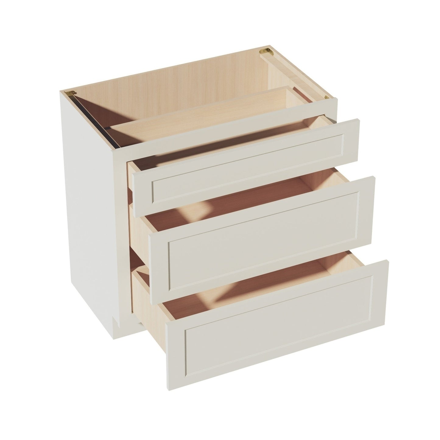 Quik Cabinets VDB3621 Tallis Swan White - Interior