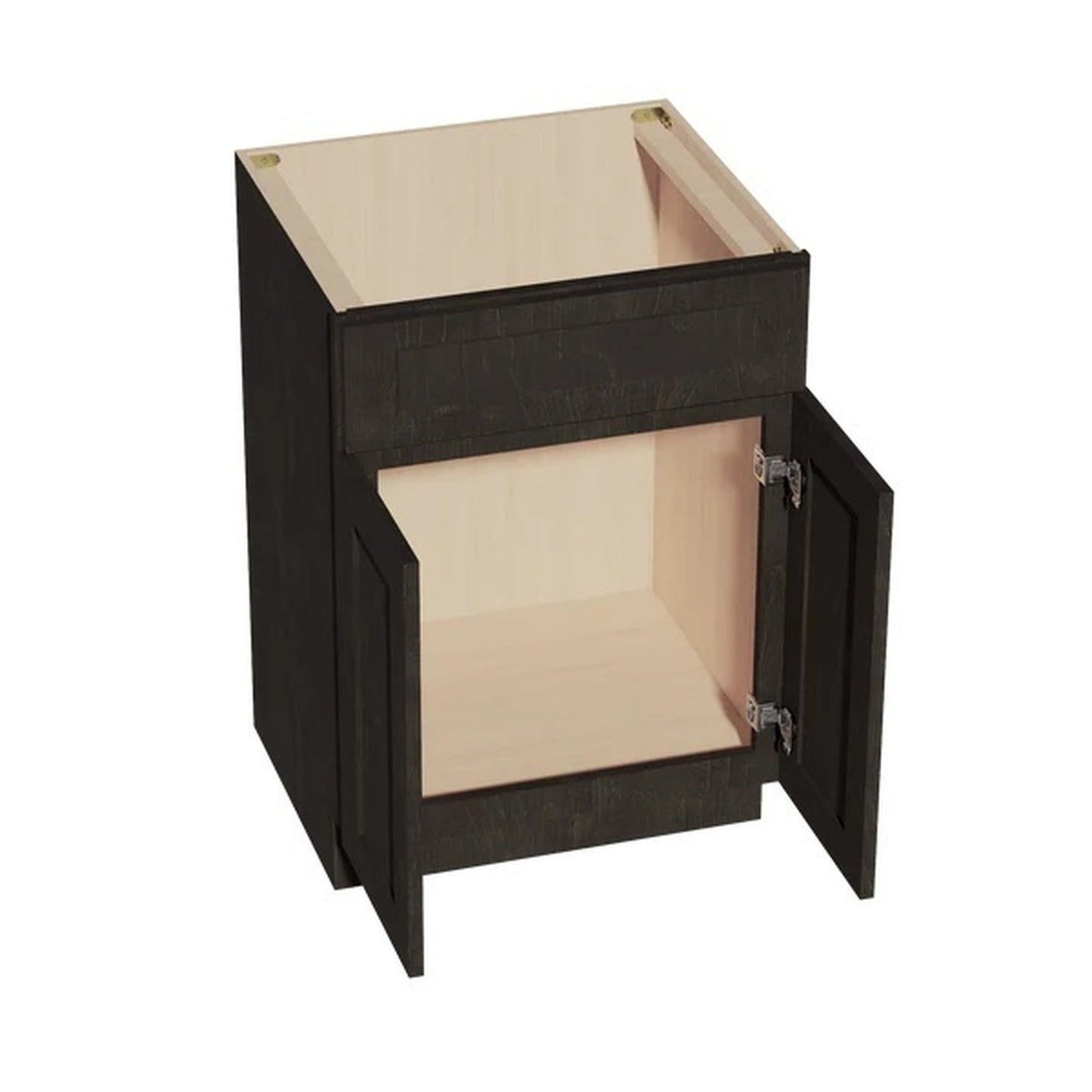 Quik Cabinets VSB2421 Ardelle Charcoal - Interior