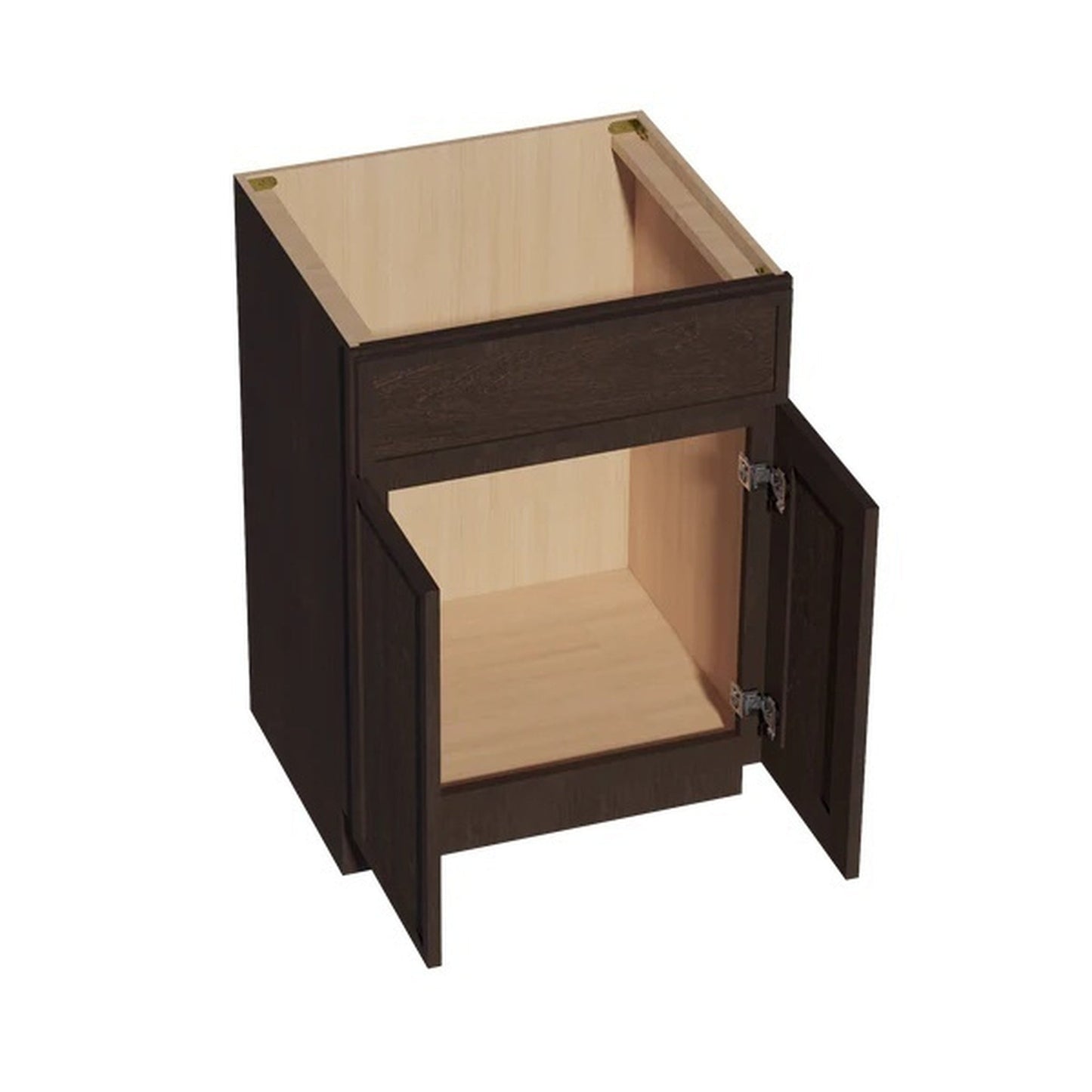Quik Cabinets VSB2421 Slim Mocha - Interior