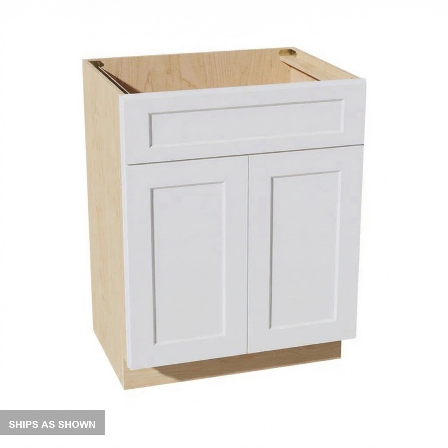 Quik Cabinets VSB2721 Ardelle White - Flatpack