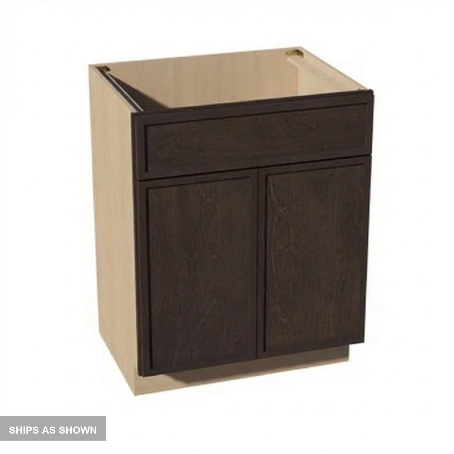 Quik Cabinets VSB2721 Slim Mocha - Flatpack