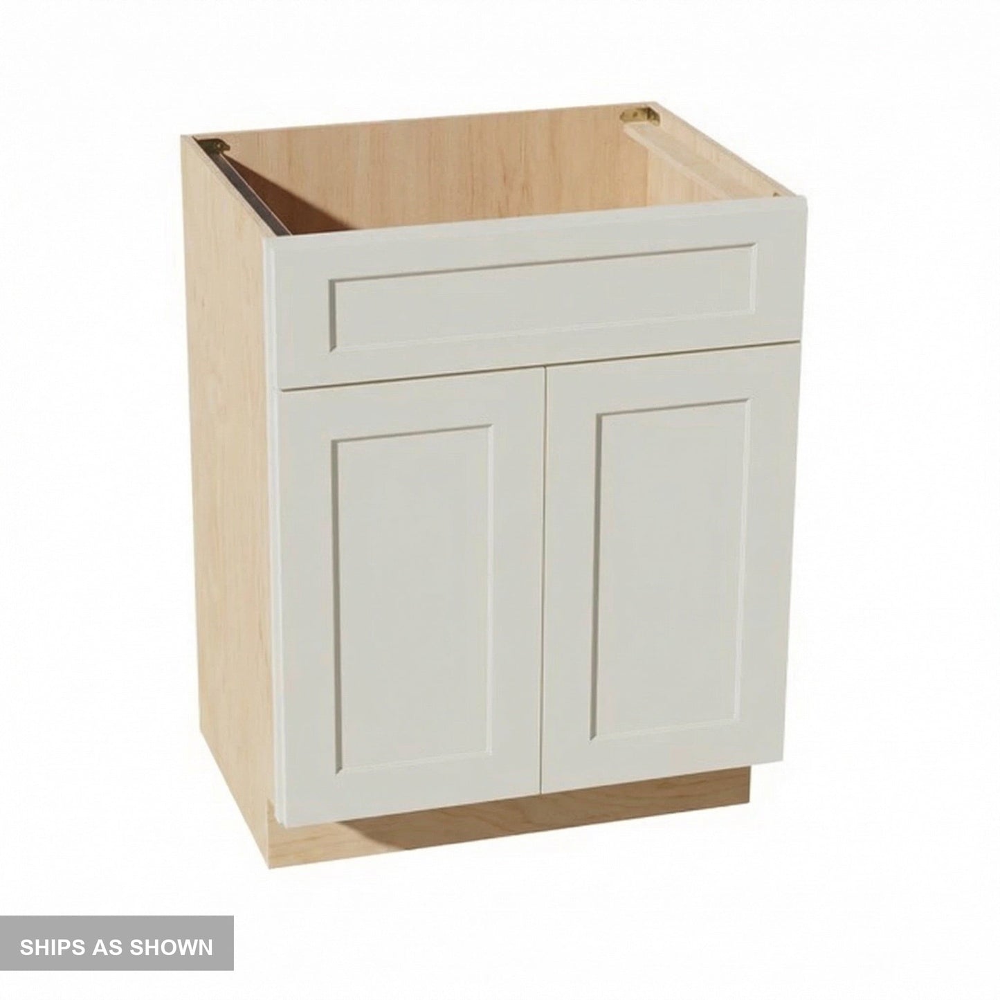Quik Cabinets VSB2721 Tallis Swan White - Flatpack