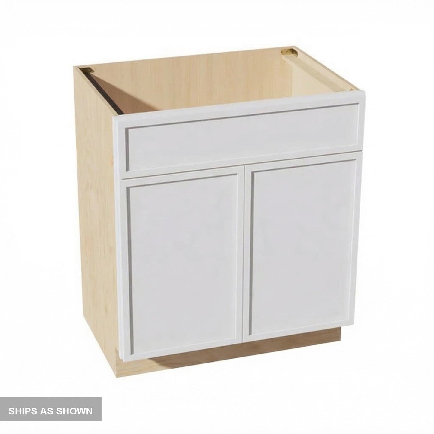 Quik Cabinets VSB3021 Slim Frost - Flatpack