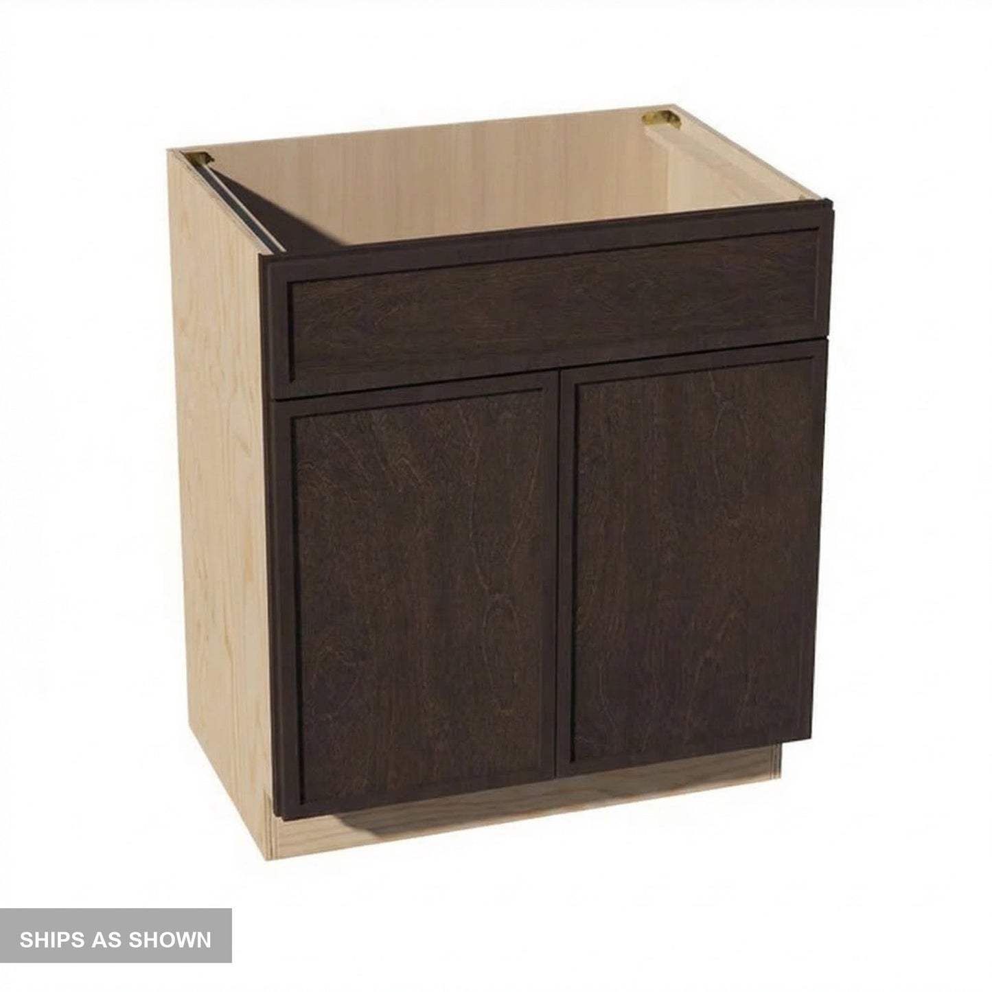 Quik Cabinets VSB3021 Slim Mocha - Flatpack