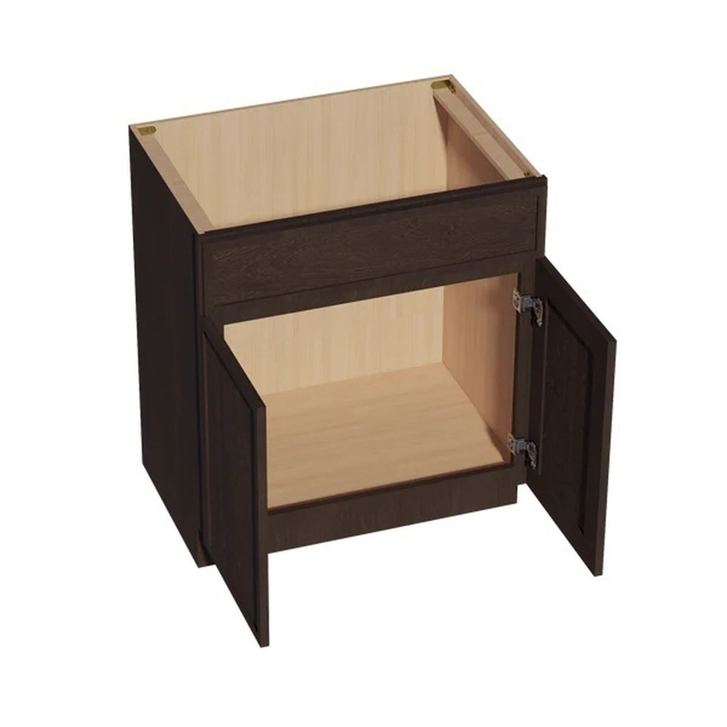Quik Cabinets VSB3021 Slim Mocha - Interior