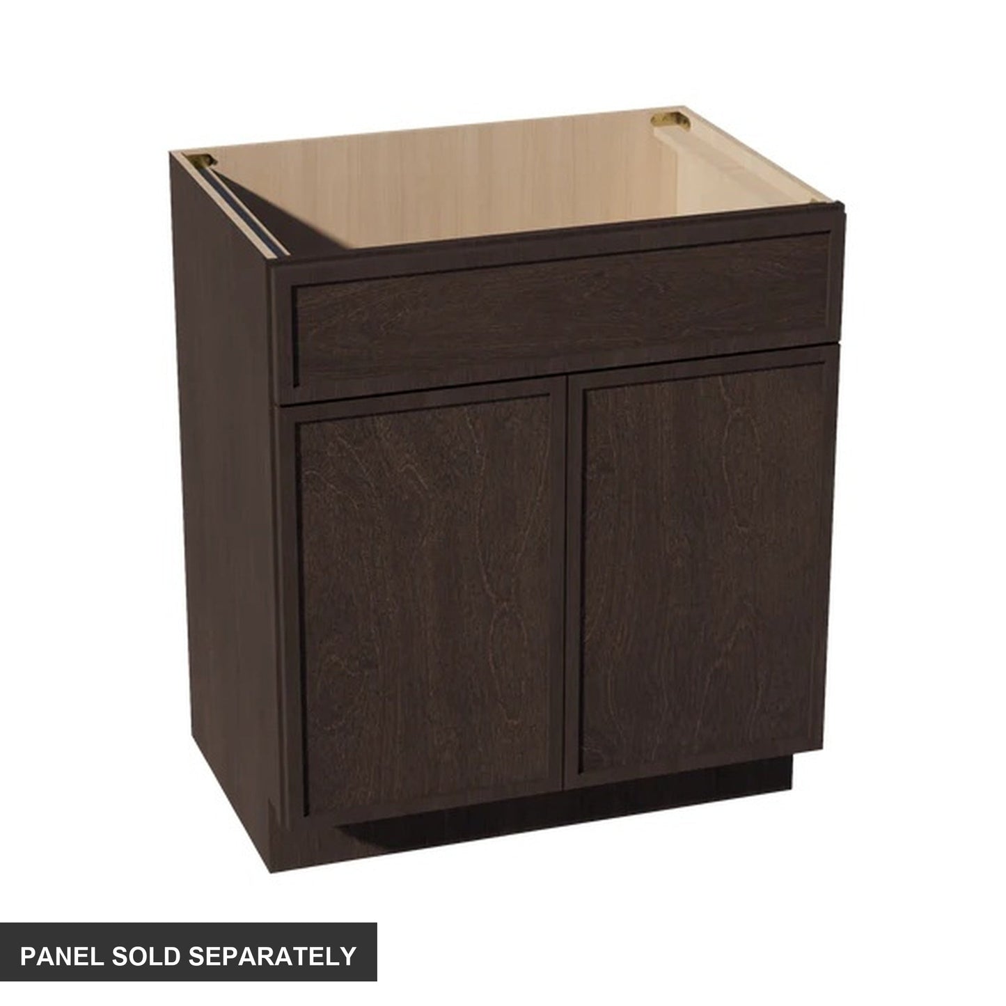 Slim Shaker Sink Base Cabinet 30" (VSB3021) · Slim - Mocha - Product