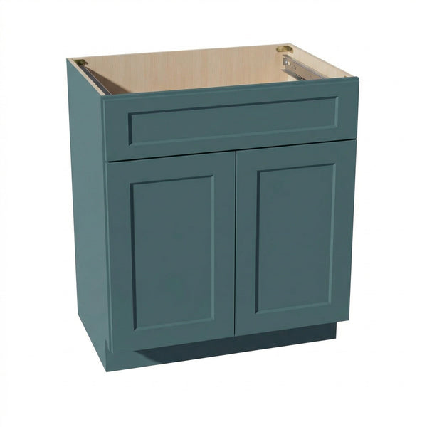 Shaker Sink Base Cabinet 30" (VSB3021) · Tallis in Fairy Green