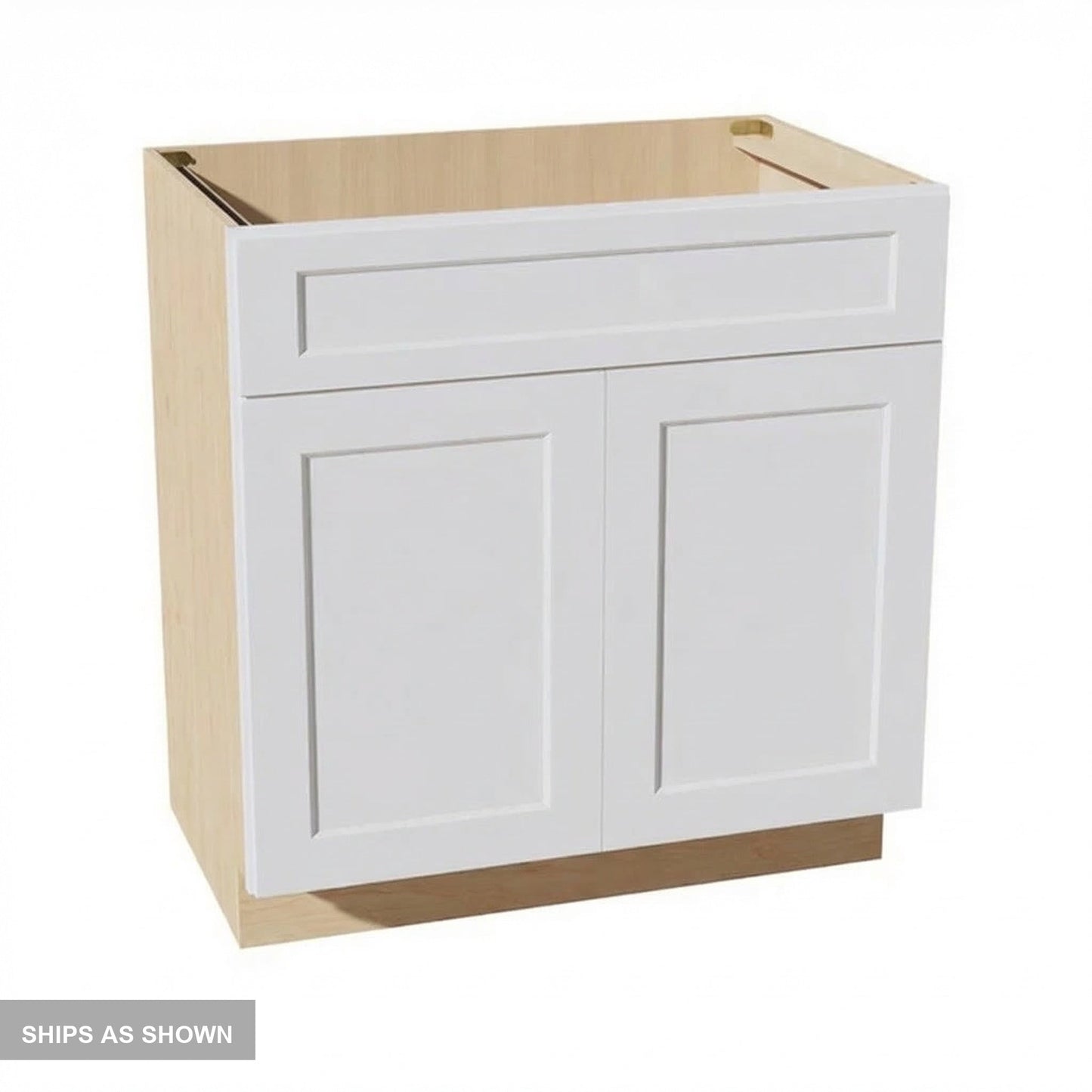 Quik Cabinets VSB3321 Ardelle White - Flatpack