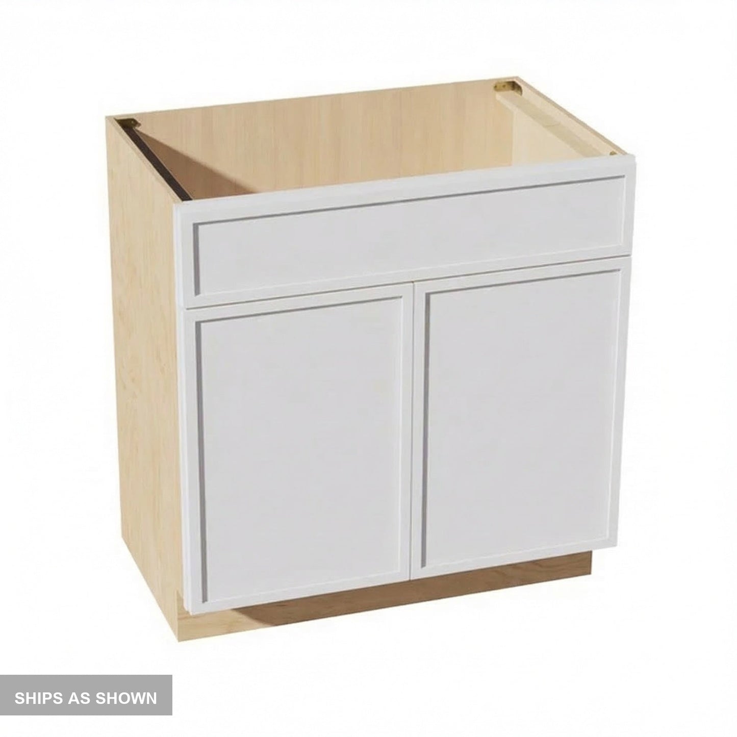 Quik Cabinets VSB3321 Slim Frost - Flatpack