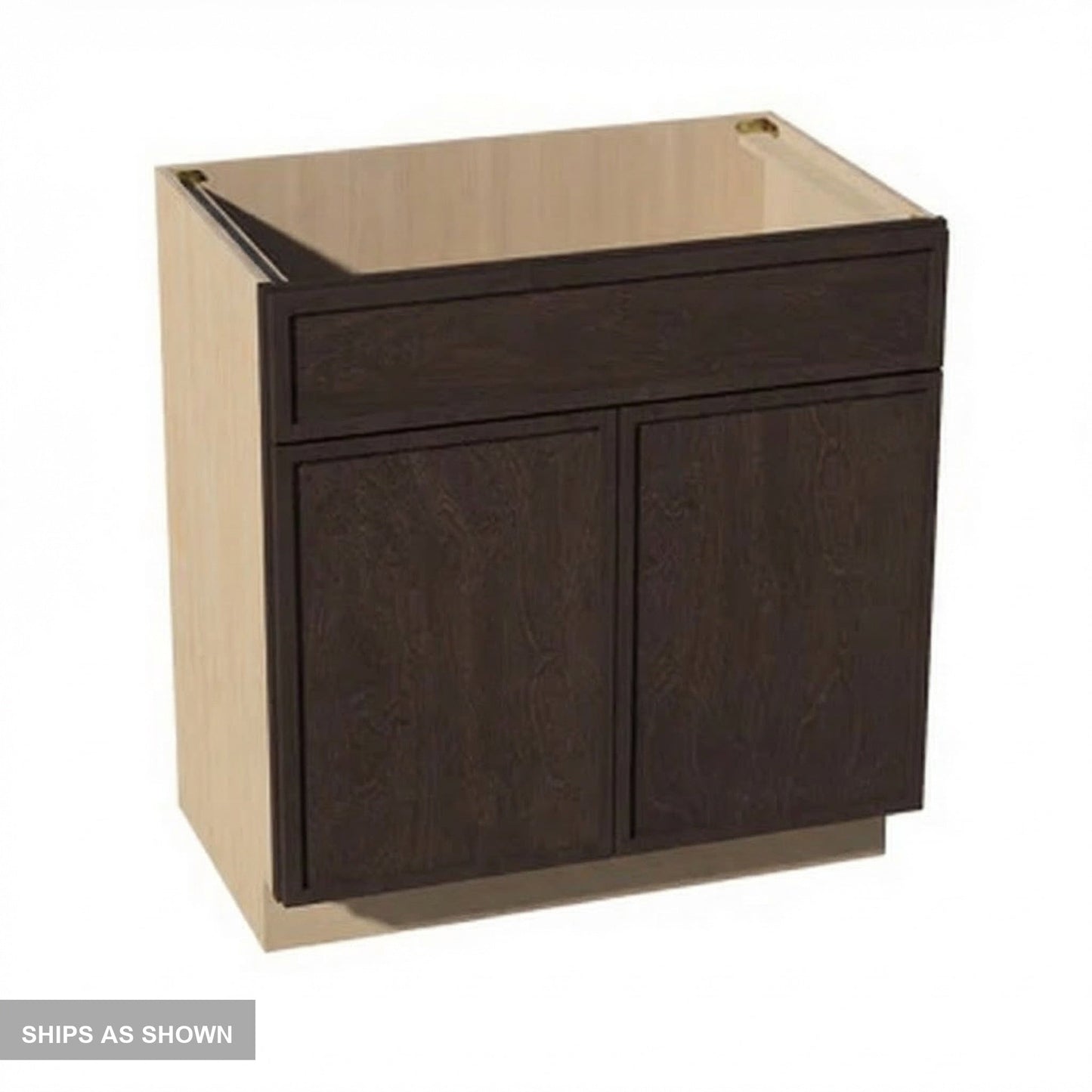 Quik Cabinets VSB3321 Slim Mocha - Flatpack