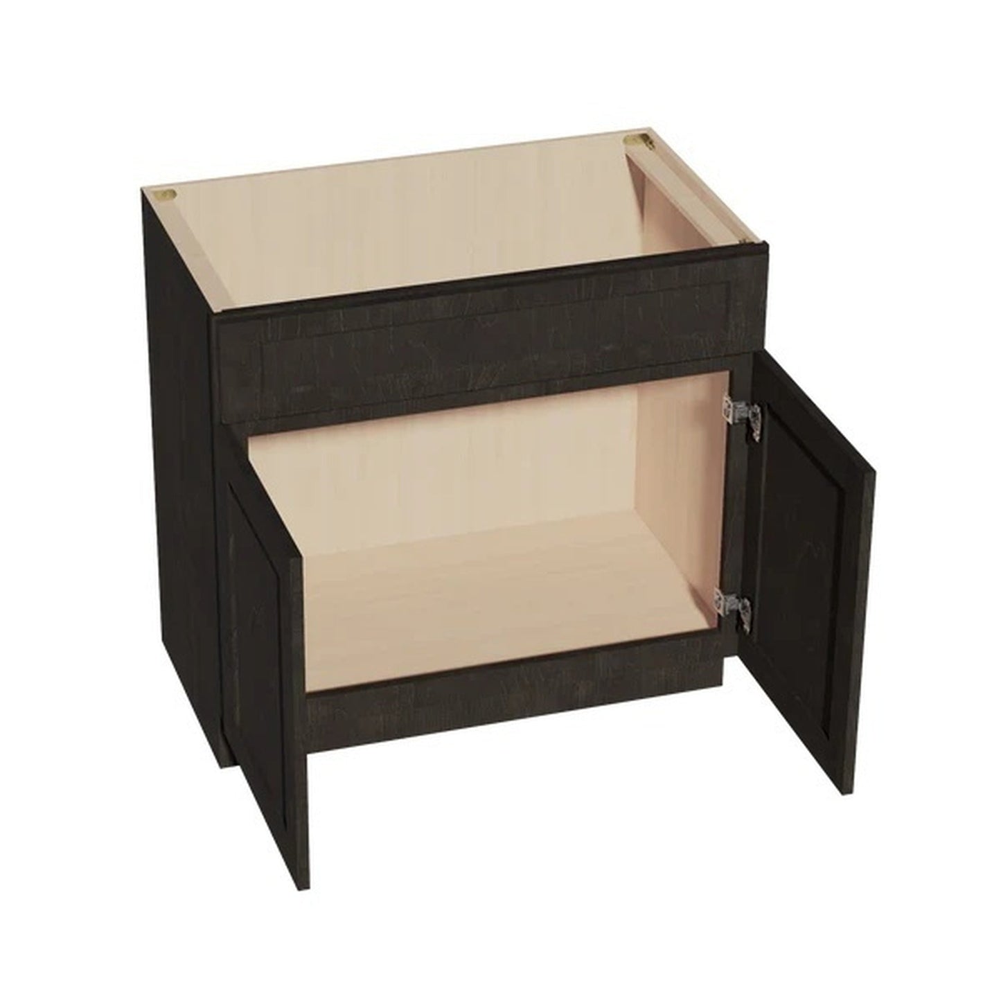 Quik Cabinets VSB3621 Ardelle Charcoal - Interior